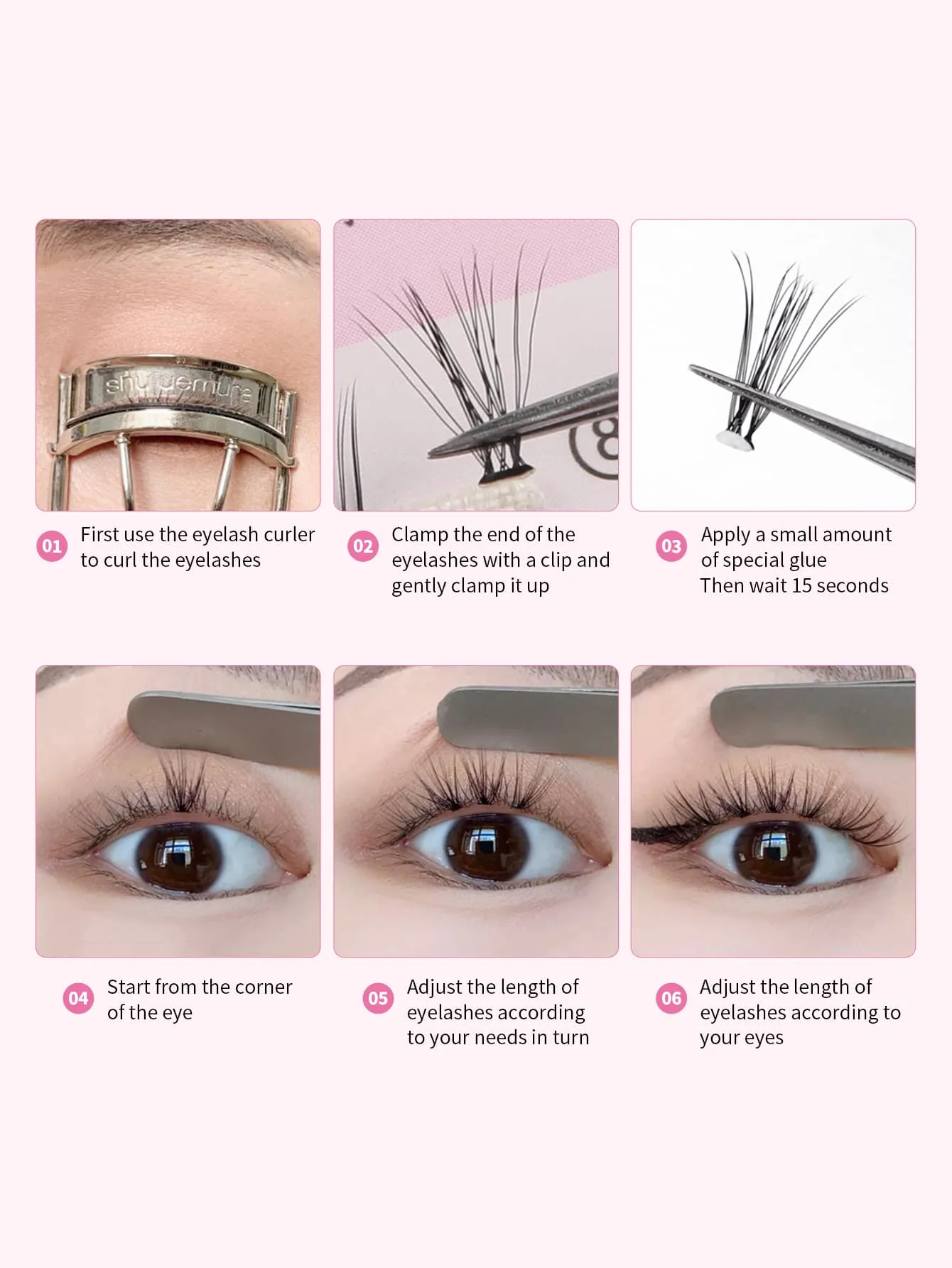 1box Extra Long Individual False Eyelashes