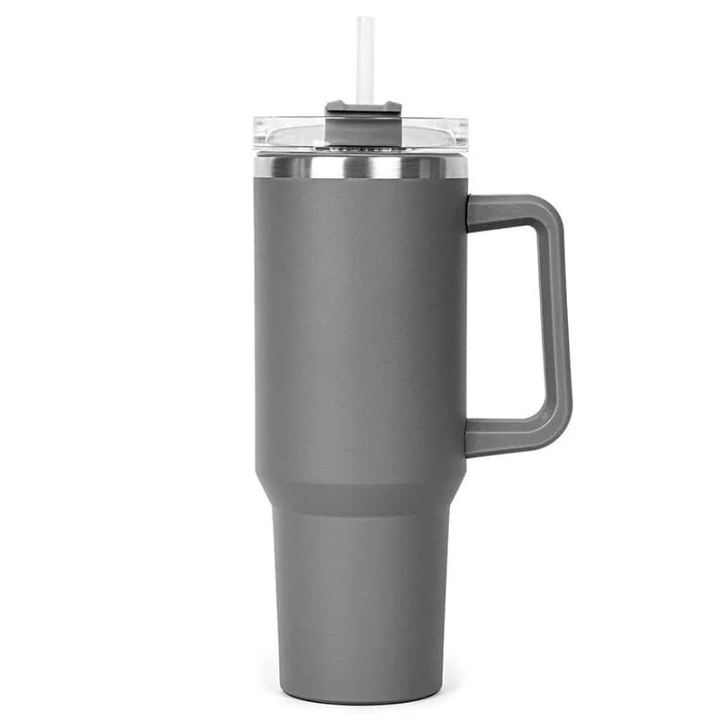 40 Oz. Stainless Insulated Big Boom Mug Customized with your Brand or Logo