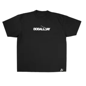 808ALLDAY Islands Max Heavyweight Black T-Shirt