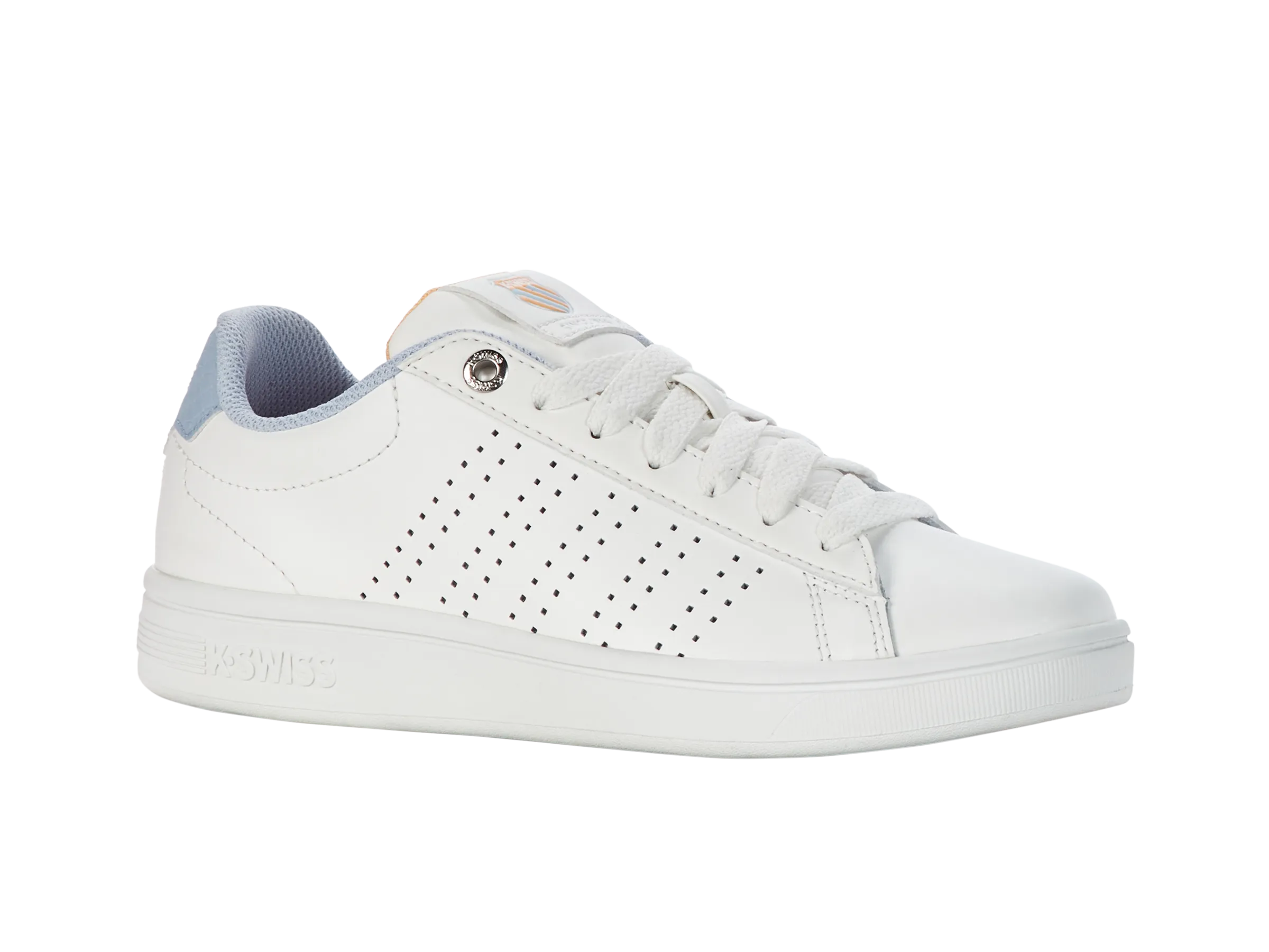 99188-157-M | BASE COURT | BRILLIANT WHITE/HEATHER/PEACH FUZZ