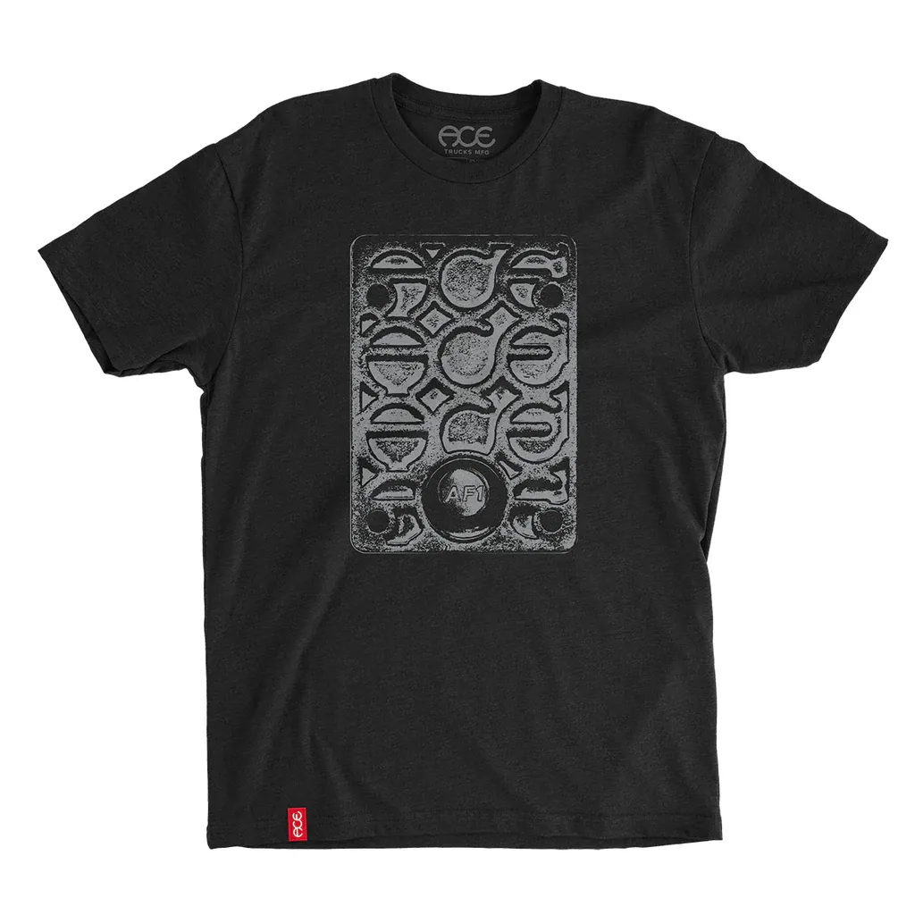 Ace Trucks Baseplates T-Shirt - Black