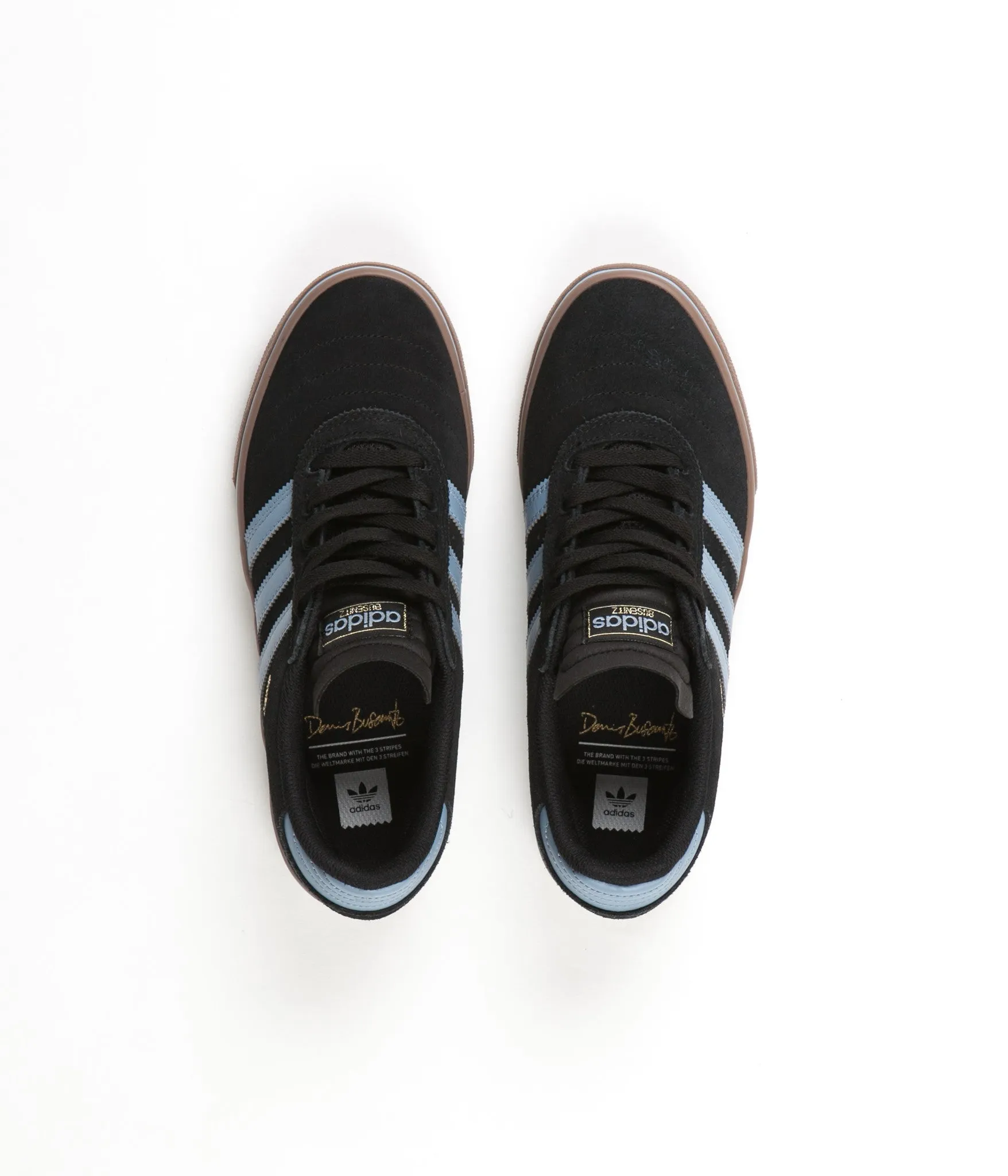 Adidas Busenitz Vulc ADV Shoes - Core Black / Tactile Blue / Gum5