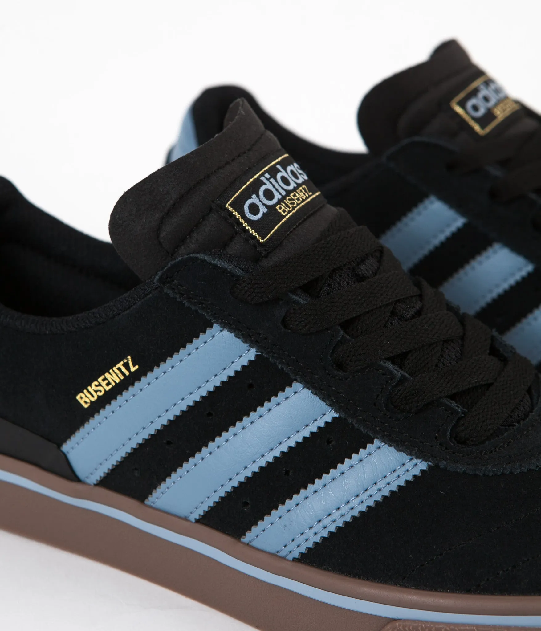 Adidas Busenitz Vulc ADV Shoes - Core Black / Tactile Blue / Gum5