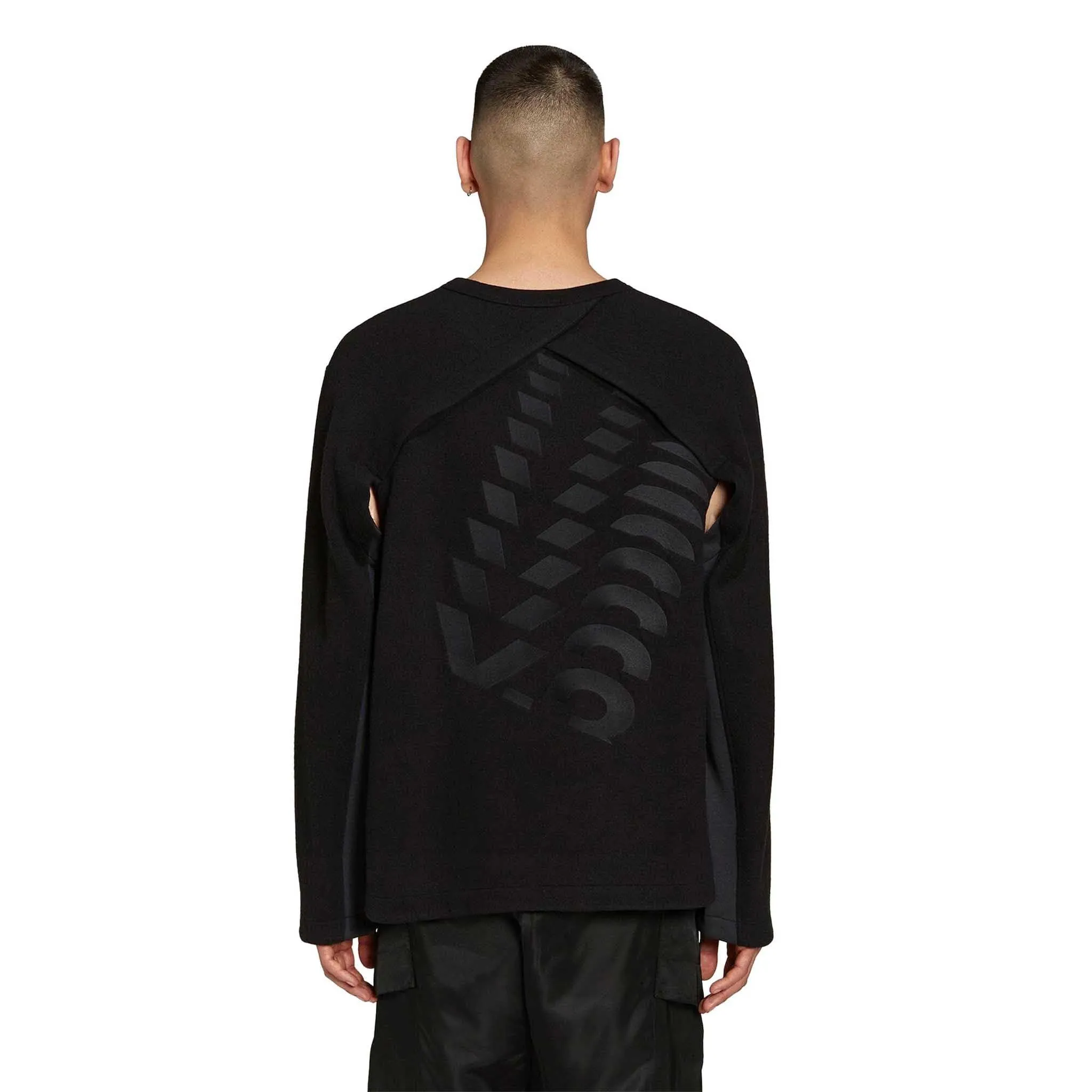 ADIDAS Y-3 CH1 Optimistic Illusions Sweatshirt Black