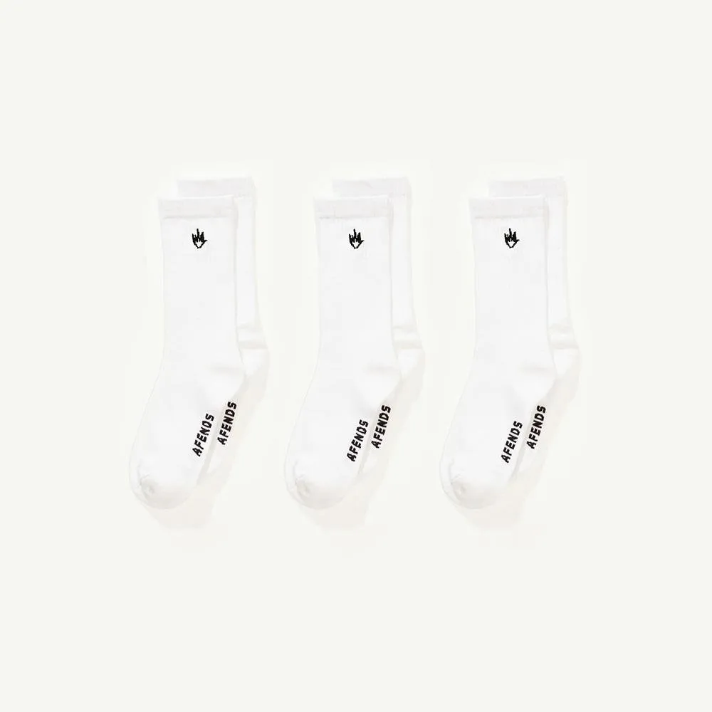 Afends Flame Socks Three Pack