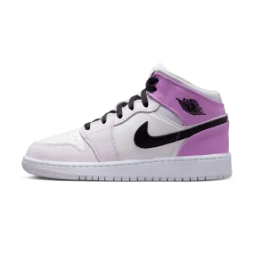 Air Jordan 1 Mid GS 'Barely Grape'