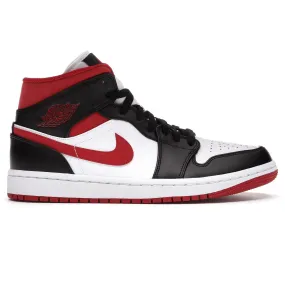 Air Jordan 1 Mid Gym Red Black White