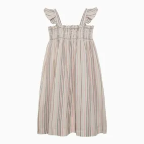 Alexandra Multicoloured Striped Cotton Dress