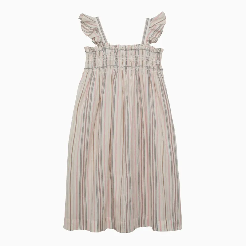 Alexandra Multicoloured Striped Cotton Dress