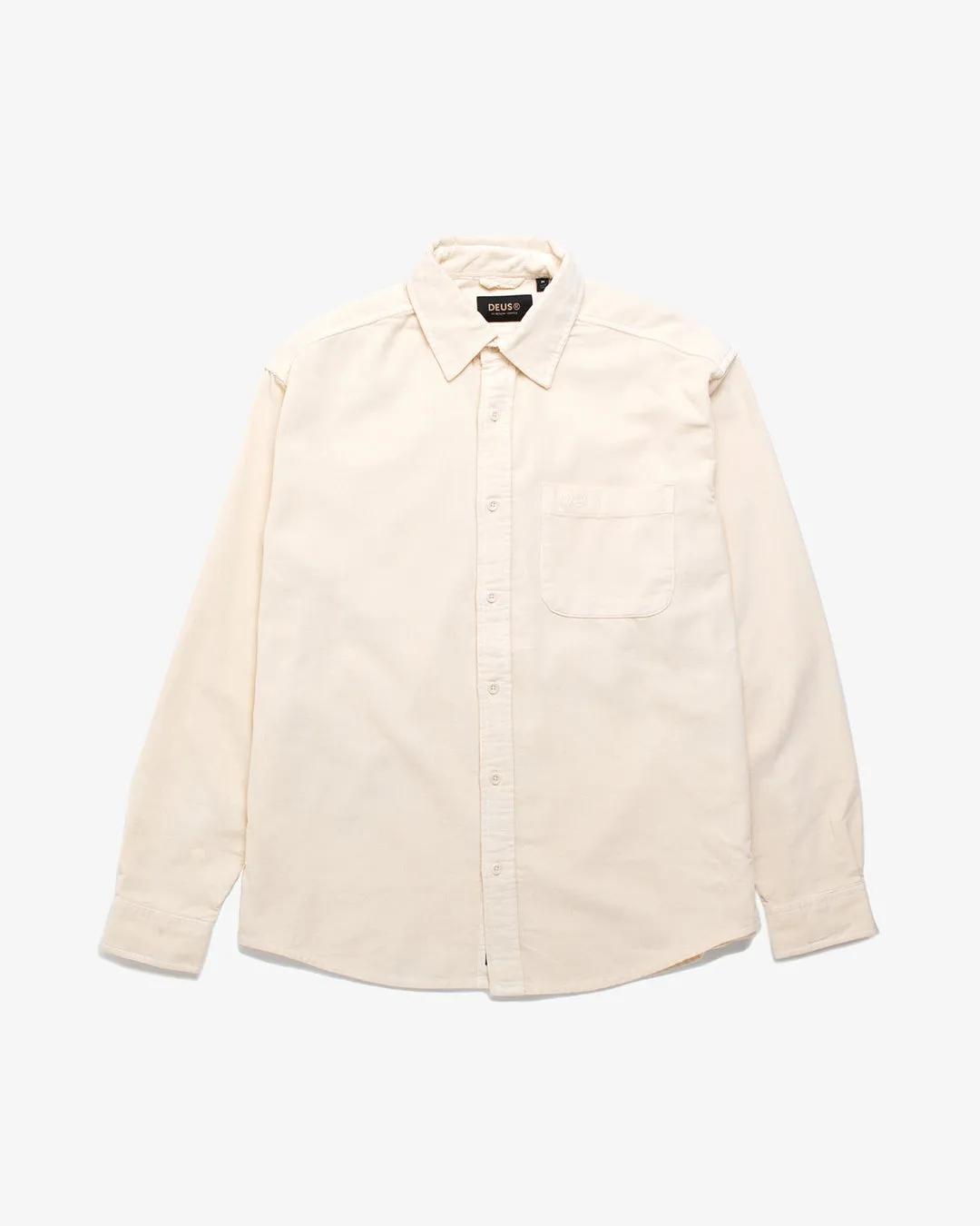 Allan Cord Shirt - Dirty White