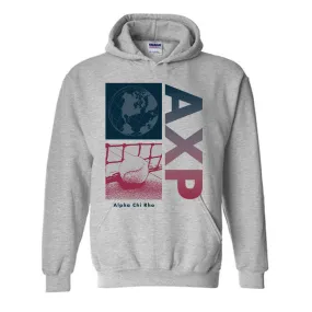 Alpha Chi Rho In The Gym Hooded Sweatshirt