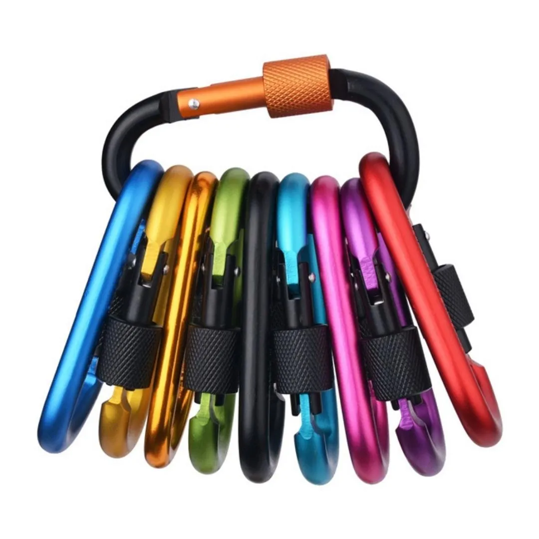 Aluminum Carabiners D Shape