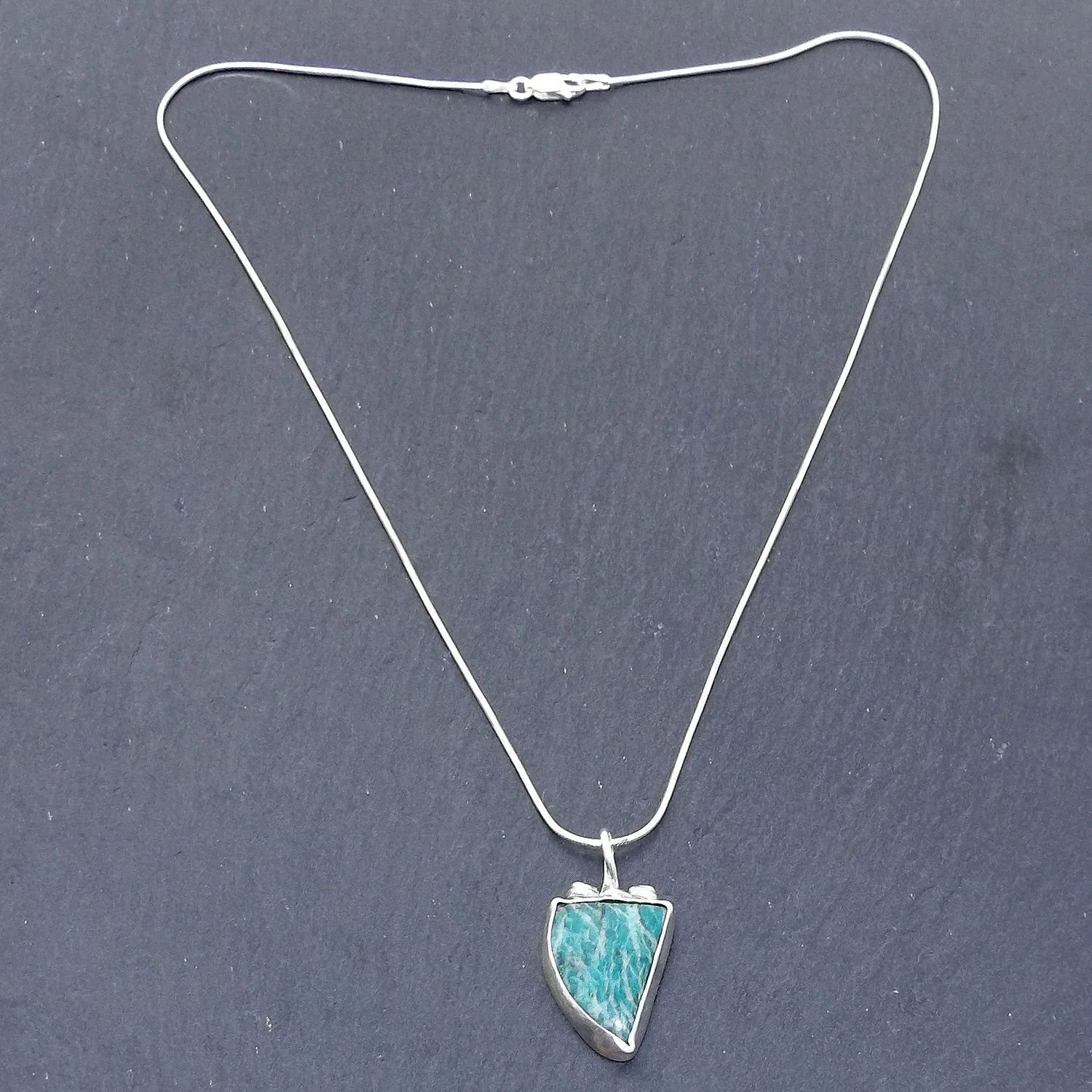 Amazonite Gemstone Necklace for Harmony