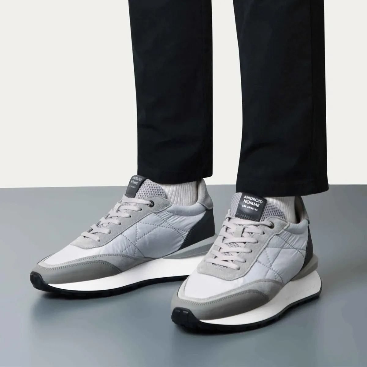 Android Homme - Marina Del Rey Ripstop Trainers in Grey