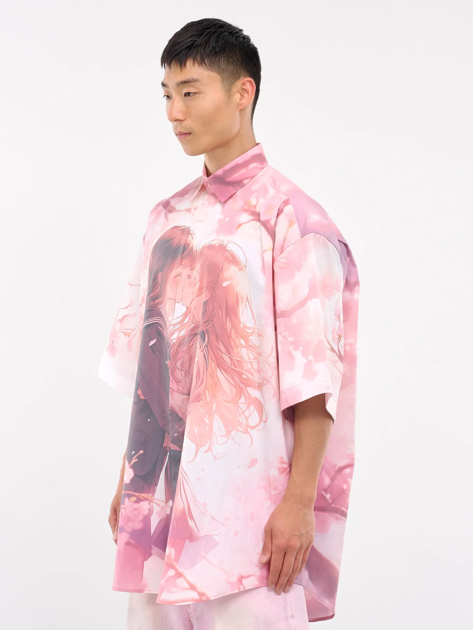 Anime Short Sleeve Shirt (UA65SH250P-PINK)