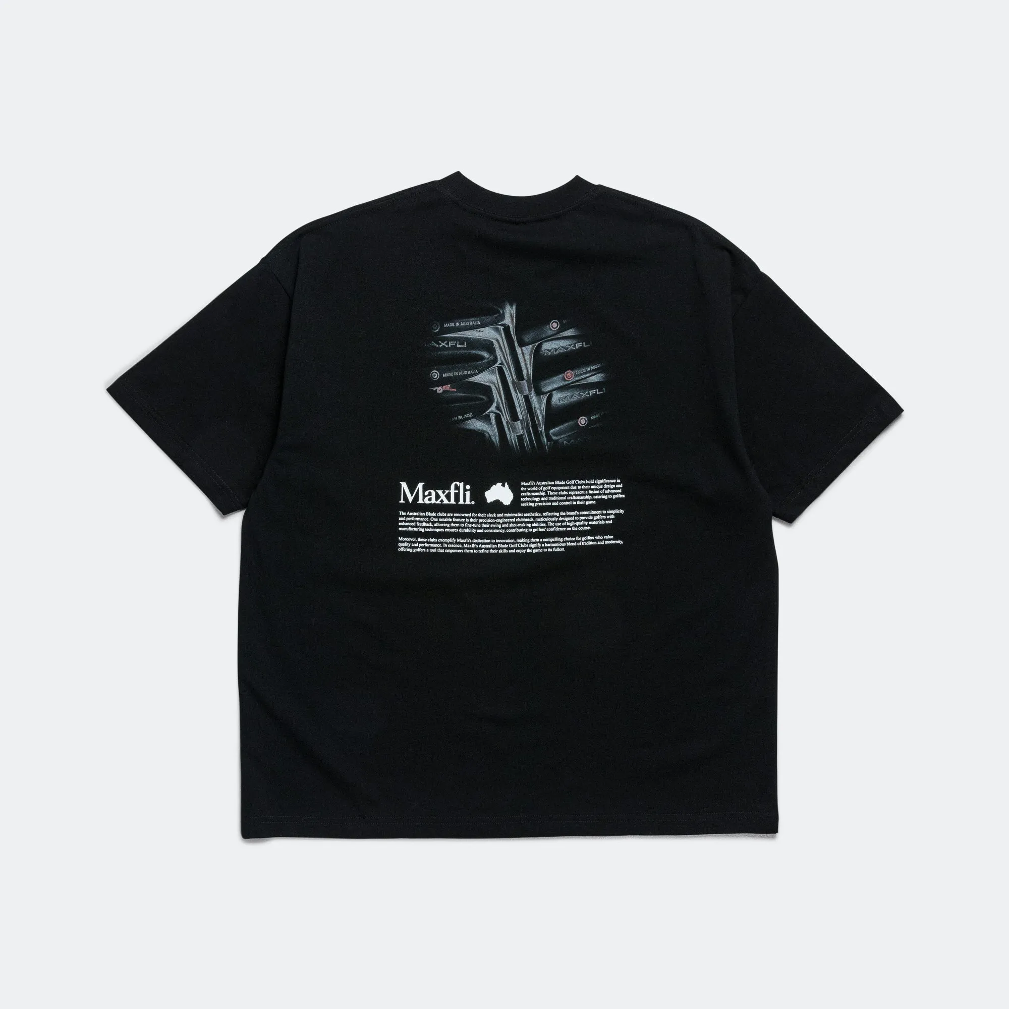 Aussie Blades T-Shirt x Maxfli - Black