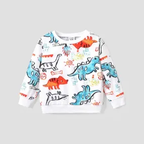 Baby Boy Toddler Animal Dinosaur Pullover Sweater