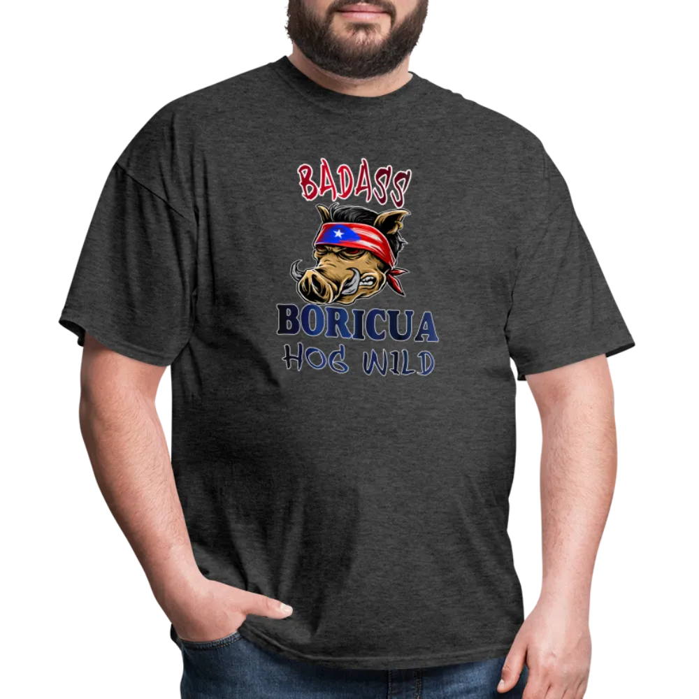 Badass Boricua Hog Wild - Unisex Classic T-Shirt