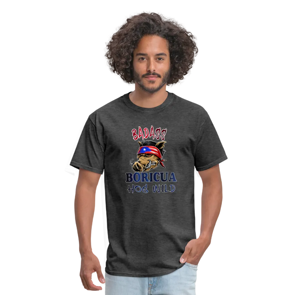 Badass Boricua Hog Wild - Unisex Classic T-Shirt