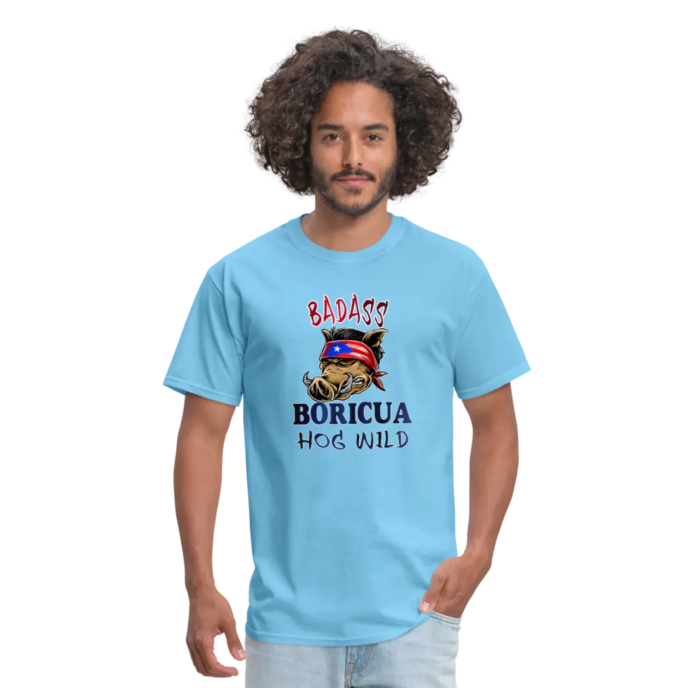 Badass Boricua Hog Wild - Unisex Classic T-Shirt