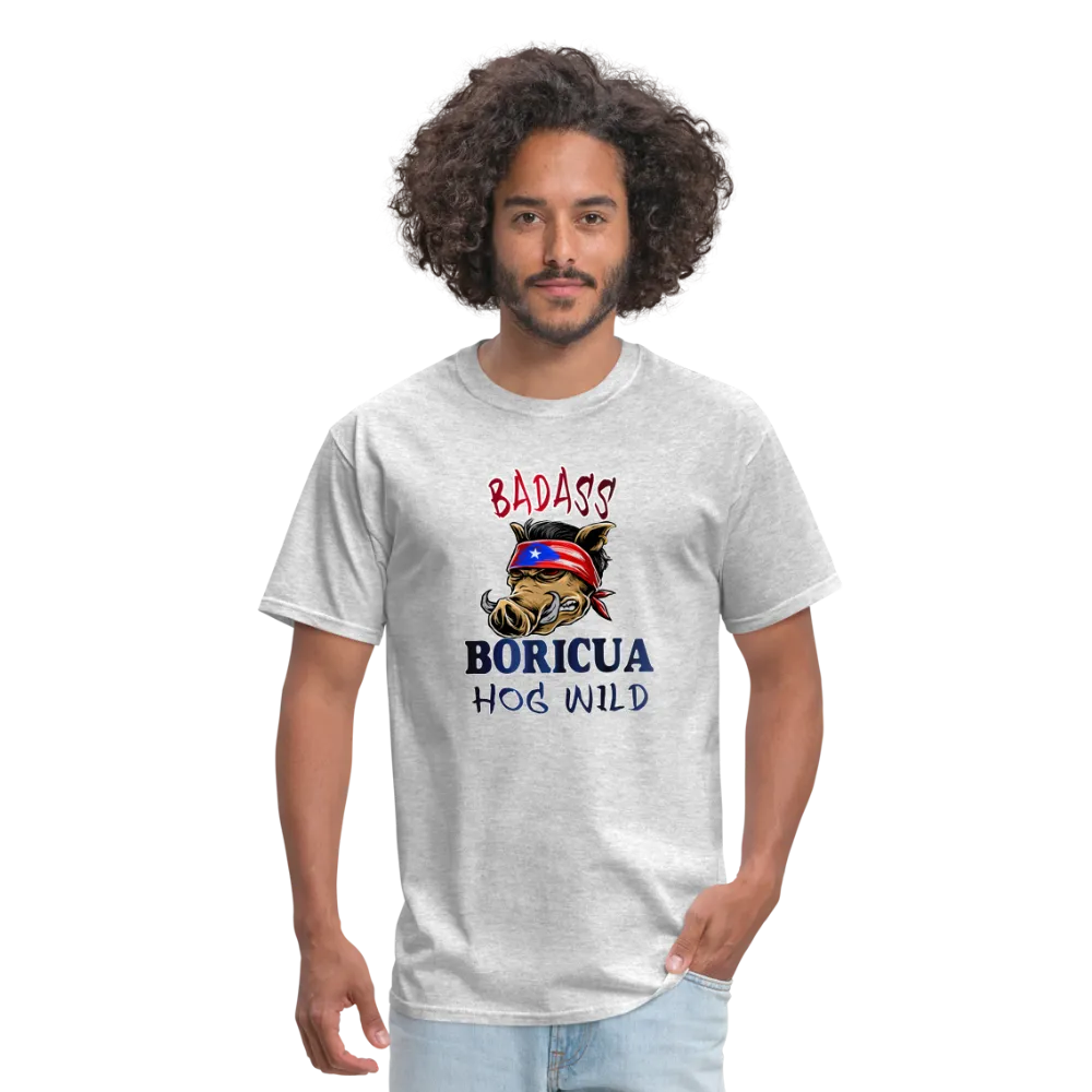 Badass Boricua Hog Wild - Unisex Classic T-Shirt