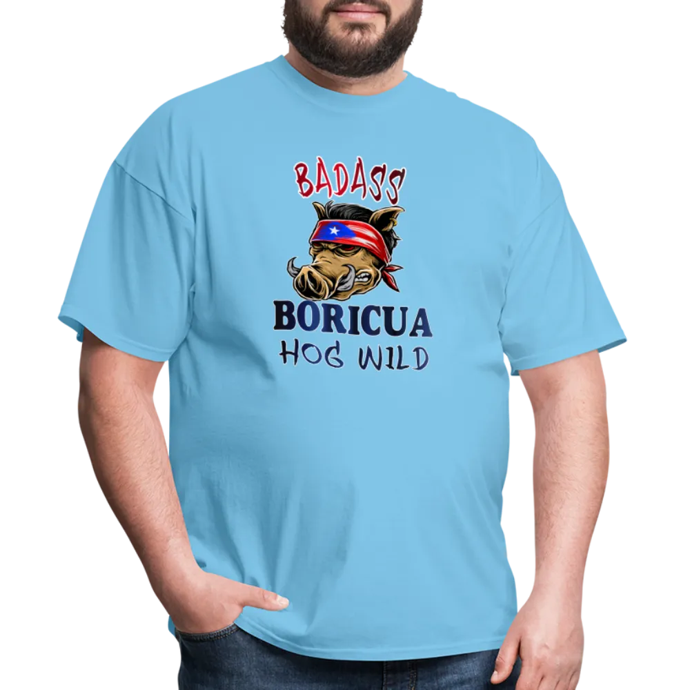 Badass Boricua Hog Wild - Unisex Classic T-Shirt