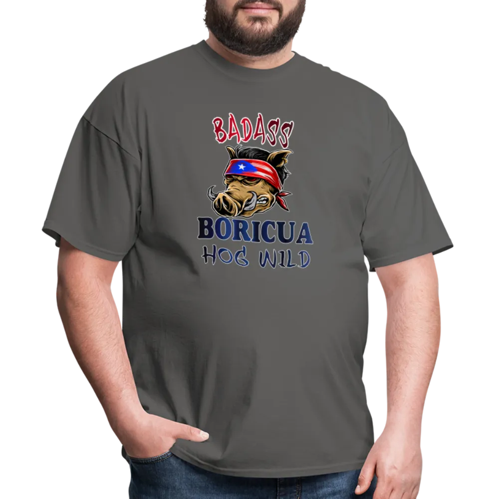 Badass Boricua Hog Wild - Unisex Classic T-Shirt