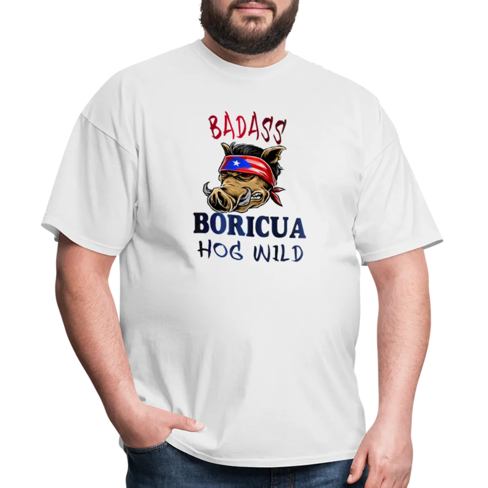 Badass Boricua Hog Wild - Unisex Classic T-Shirt