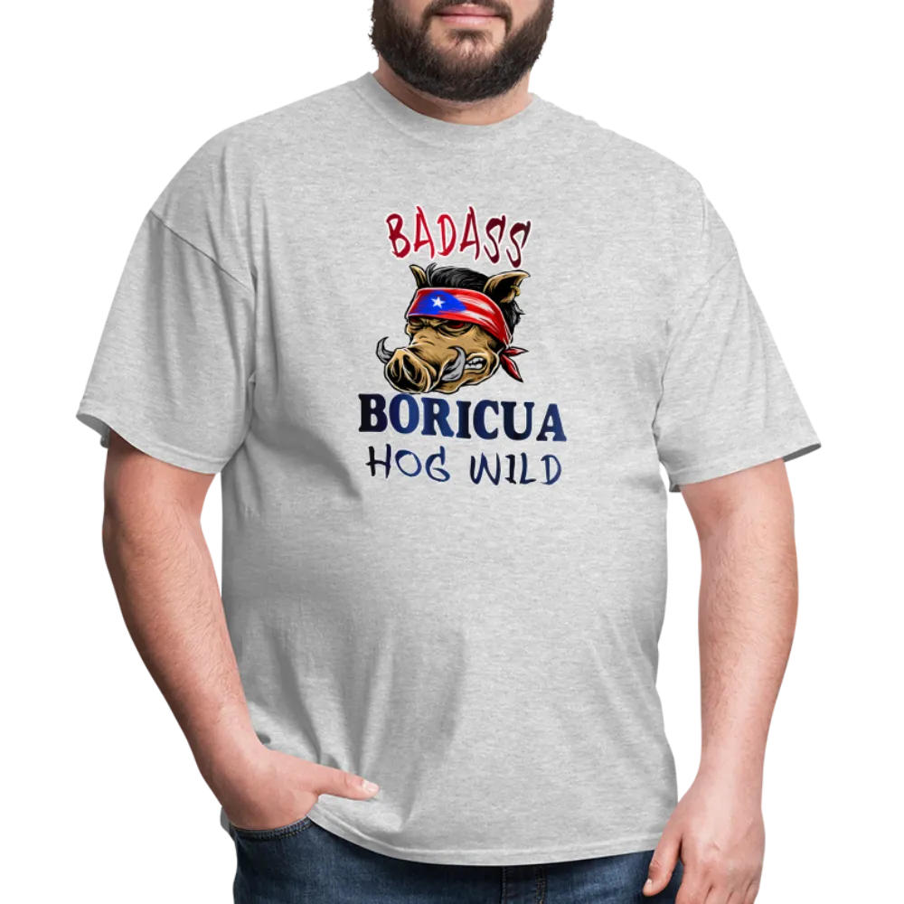 Badass Boricua Hog Wild - Unisex Classic T-Shirt