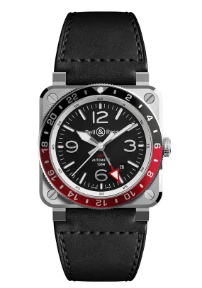 Bell & Ross BR 03-93 GMT Black & Red | Strap