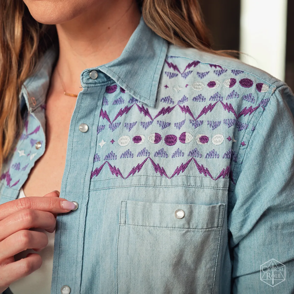 Bells Hells Collection: Imogen Temult Denim Shirt