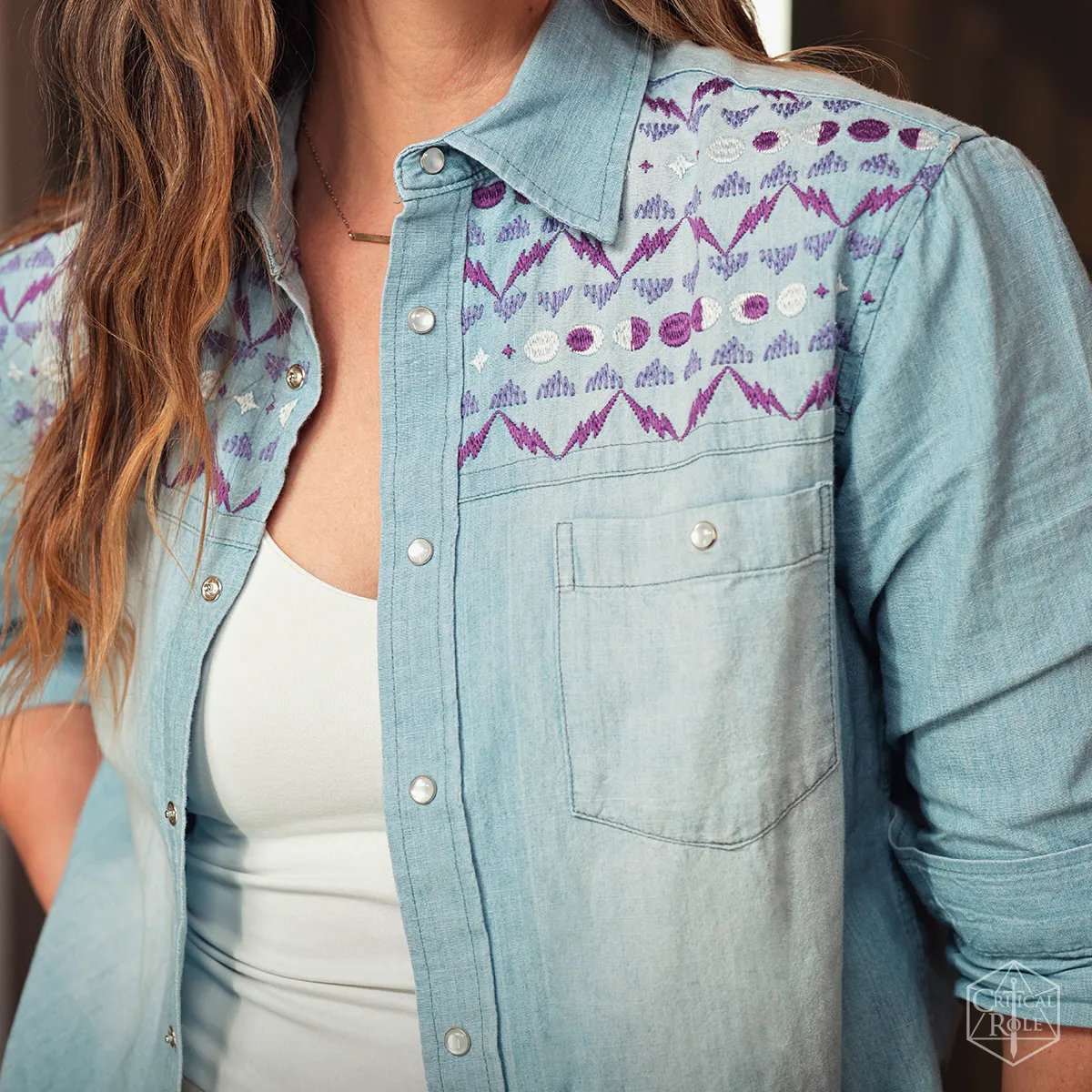 Bells Hells Collection: Imogen Temult Denim Shirt