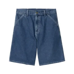 Bermuda Uomo Carhartt WIP Simple Short Blu (stone washed)