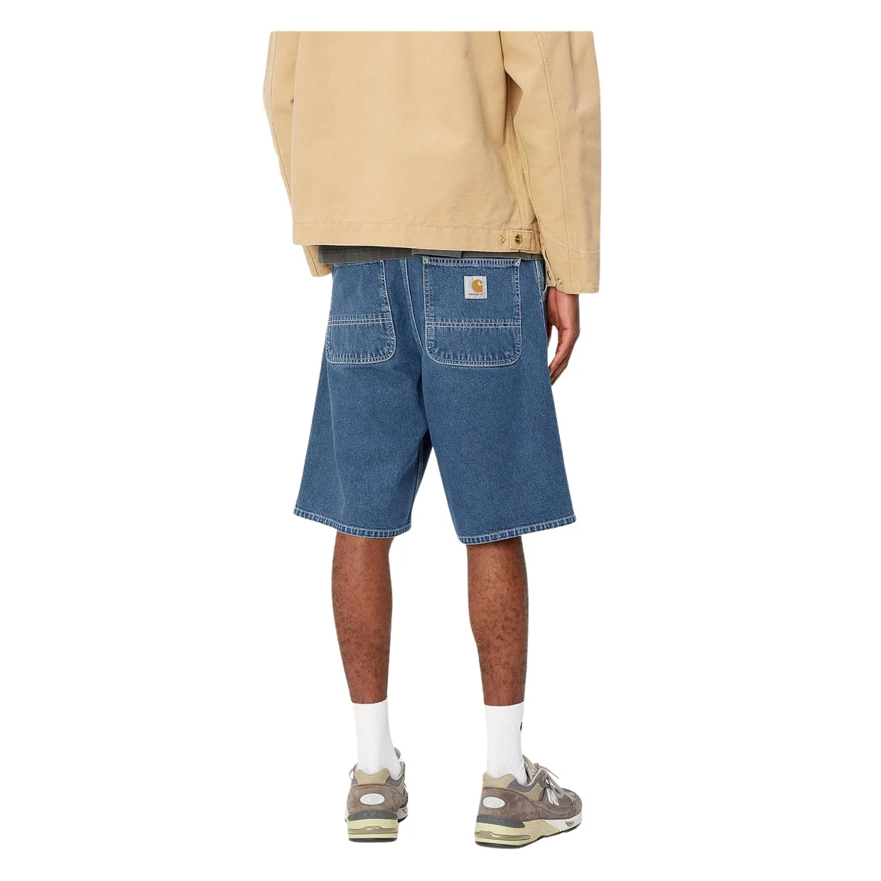 Bermuda Uomo Carhartt WIP Simple Short Blu (stone washed)