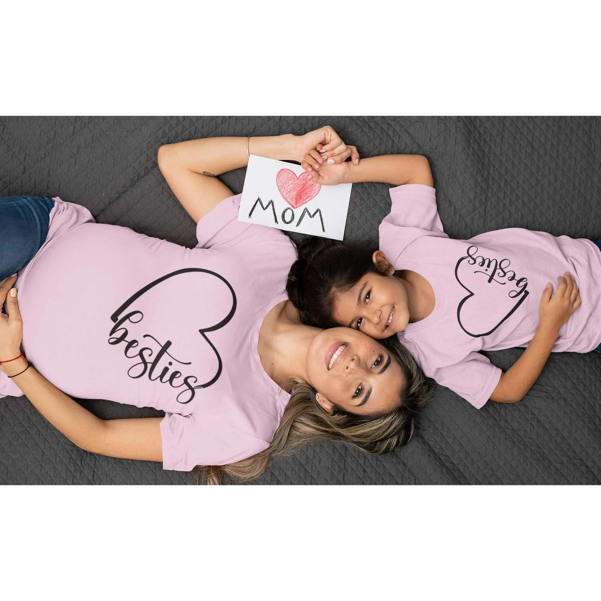 Besties Set of 2 - Pink