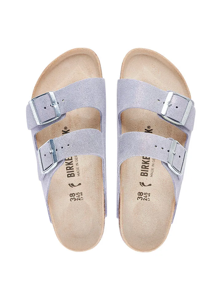 Birkenstock Arizona Suede 1024248 Shimmering Purple Fog