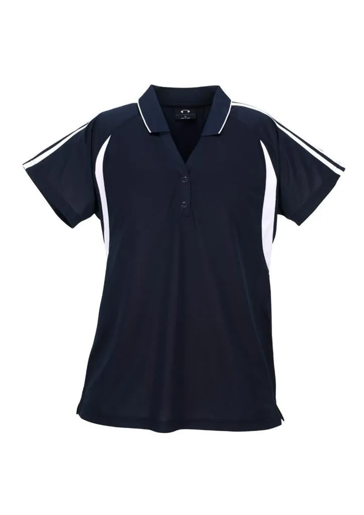 Biz Collection Ladies Flash Polo 1st ( 11 Colour ) (P3025)-Clearance