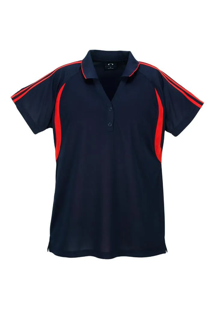 Biz Collection Ladies Flash Polo 1st ( 11 Colour ) (P3025)-Clearance