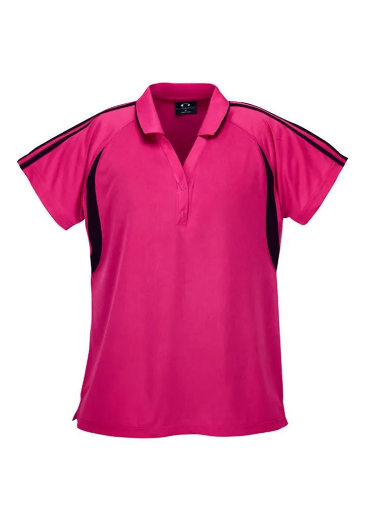 Biz Collection Ladies Flash Polo 1st ( 11 Colour ) (P3025)-Clearance