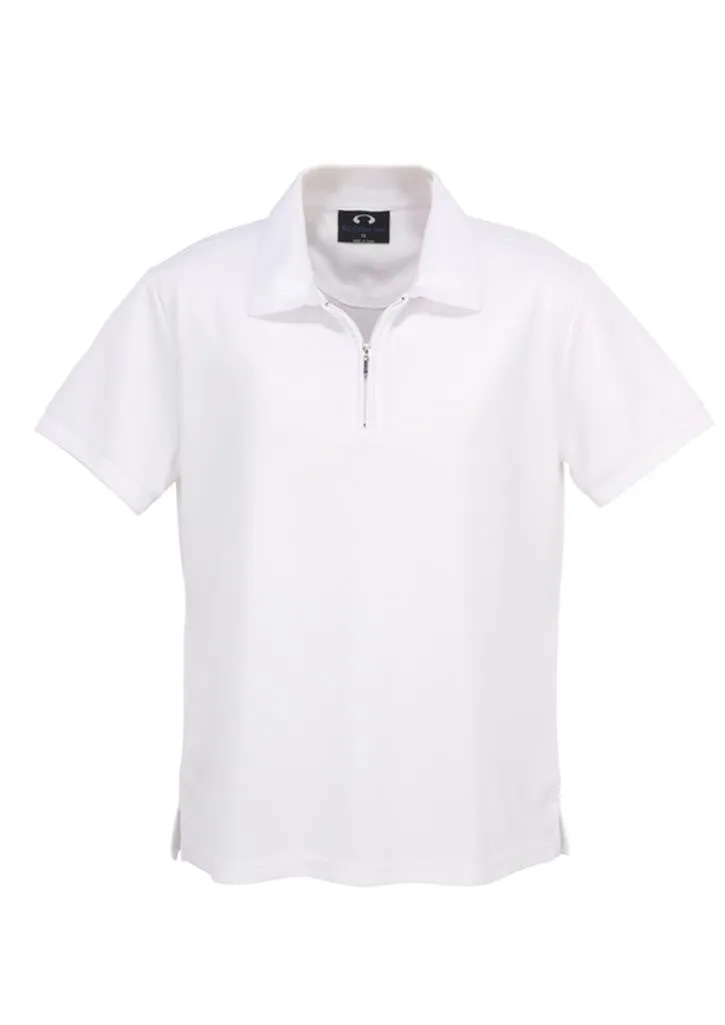 Biz Collection Womens Micro Waffle S/S Polo (P3325)-Clearance