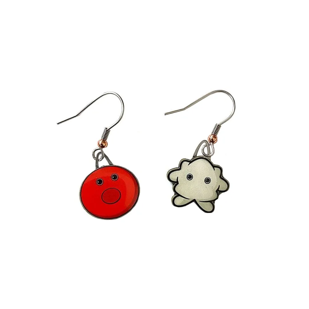 Blood Cells Earrings