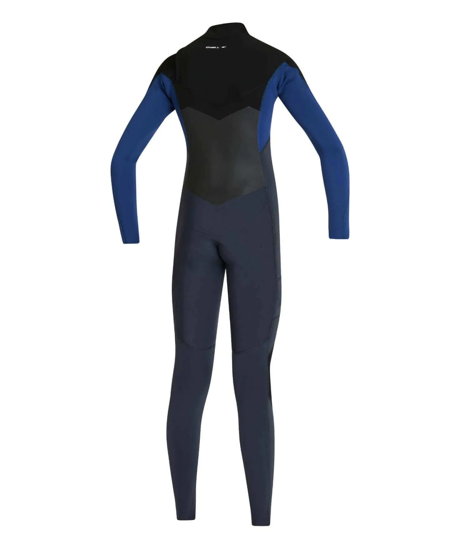 Boy's Defender 4/3mm Steamer Chest Zip Wetsuit - Gunmetal