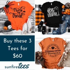 Buy 3 Tee for $60 - Halloween