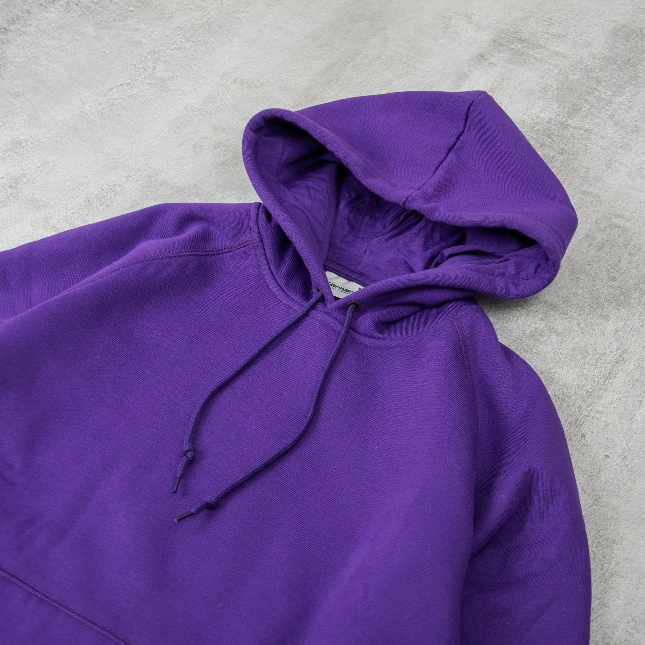 Carhartt WIP Hooded Chase Sweatshirt - Tyrian