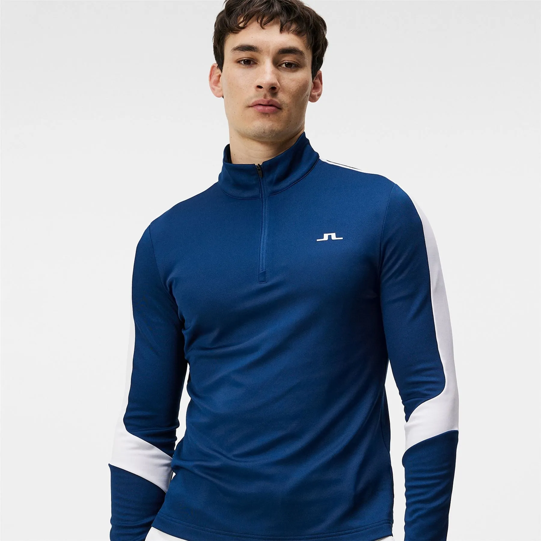 Carl TX Jersey Half Zip Mid Layer Estate Blue - SU24