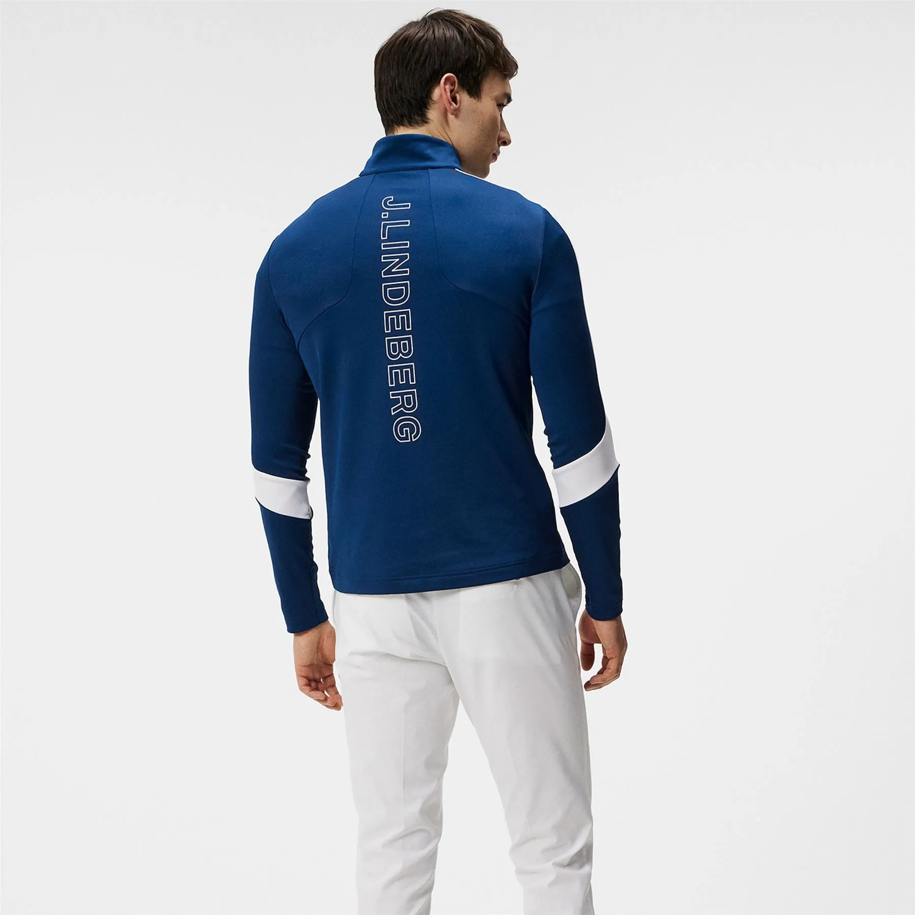 Carl TX Jersey Half Zip Mid Layer Estate Blue - SU24