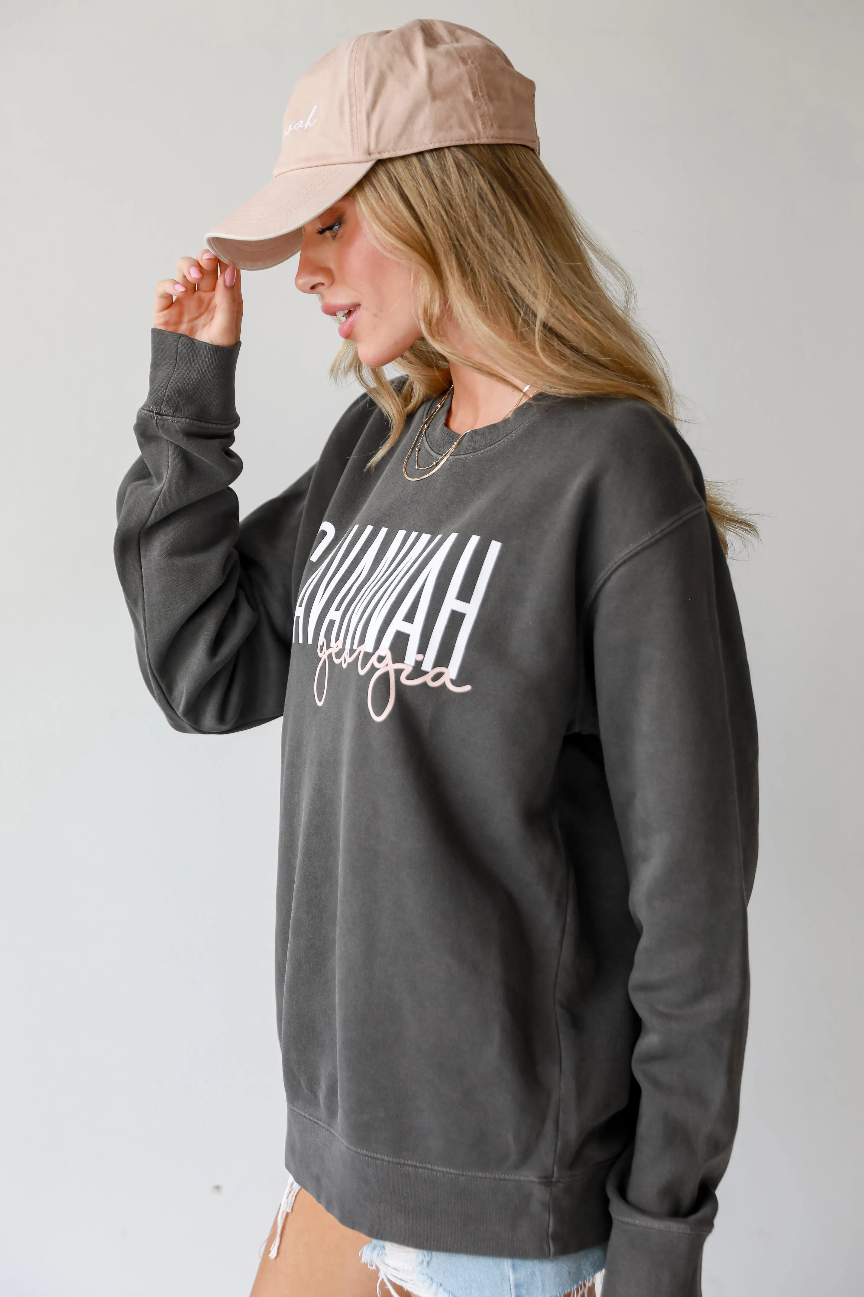 Charcoal Savannah Georgia Sweatshirt