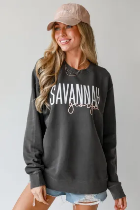 Charcoal Savannah Georgia Sweatshirt