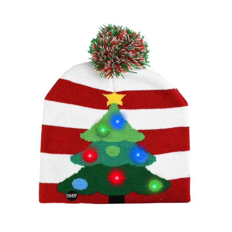 Christmas Light-Up Holiday Beanie [Adults/Kids]