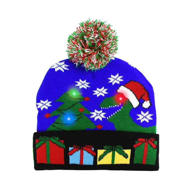 Christmas Light-Up Holiday Beanie [Adults/Kids]